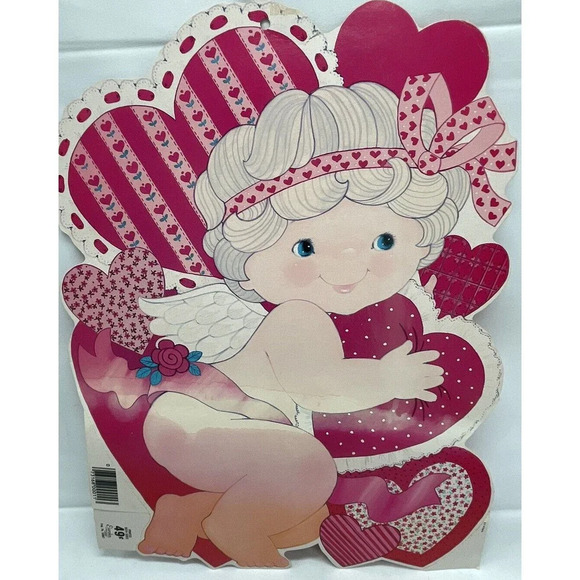 Vintage Eureka Valentine Die Cut Cupid Cutie Hard To Find - Picture 7 of 13